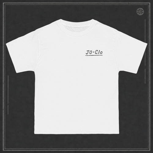 JO-Clo Scribbld Blue Graphic Tee