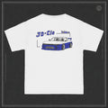 JO-Clo Scribbld Blue Graphic Tee